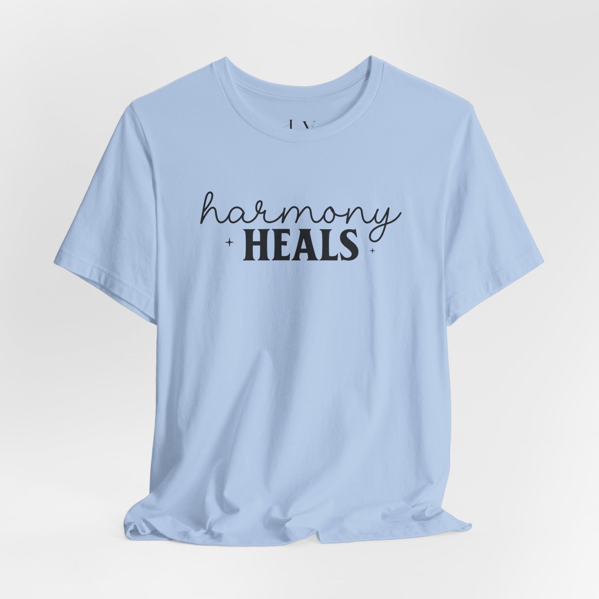 Harmony Heals Self Care Short Sleeve Tee - JOURNAL VENUE