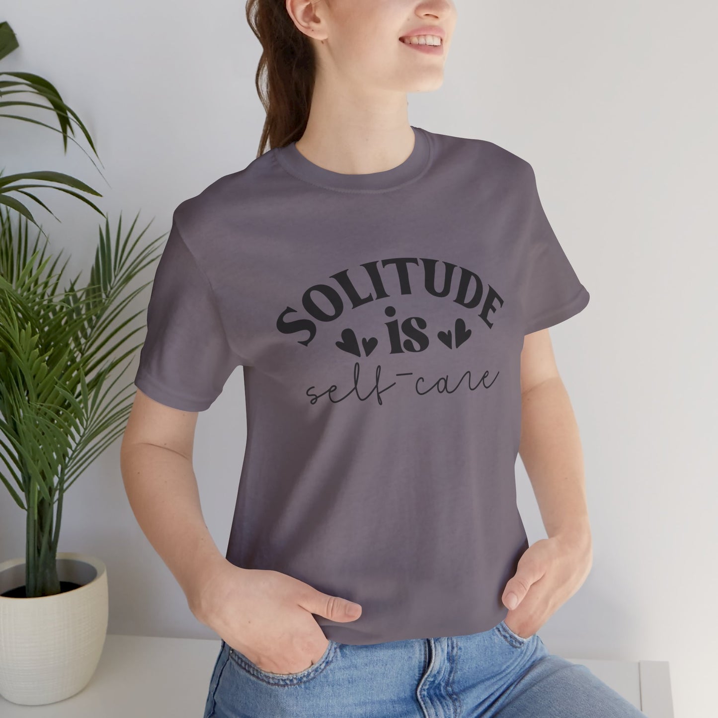 Solitude is Self Care T-Shirt - JOURNAL VENUE