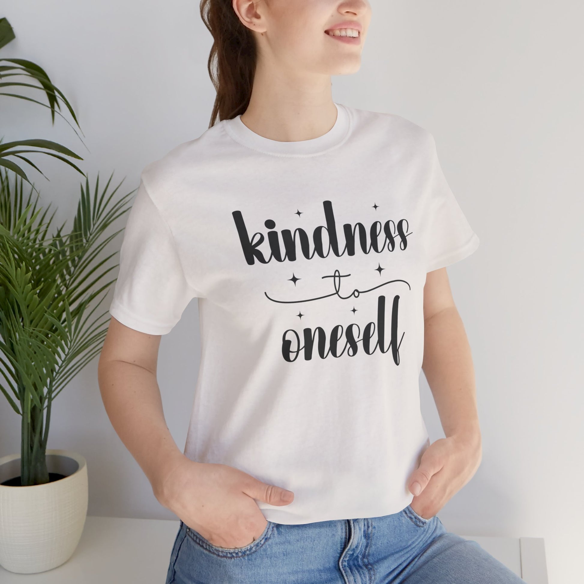 Kindness To Oneself Short Sleeve T-Shirt - JOURNAL VENUE