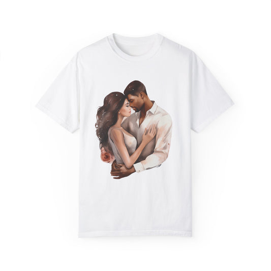 Vintage Couples Anniversary  Unisex T-shirt - White Front - JOURNAL VENUE