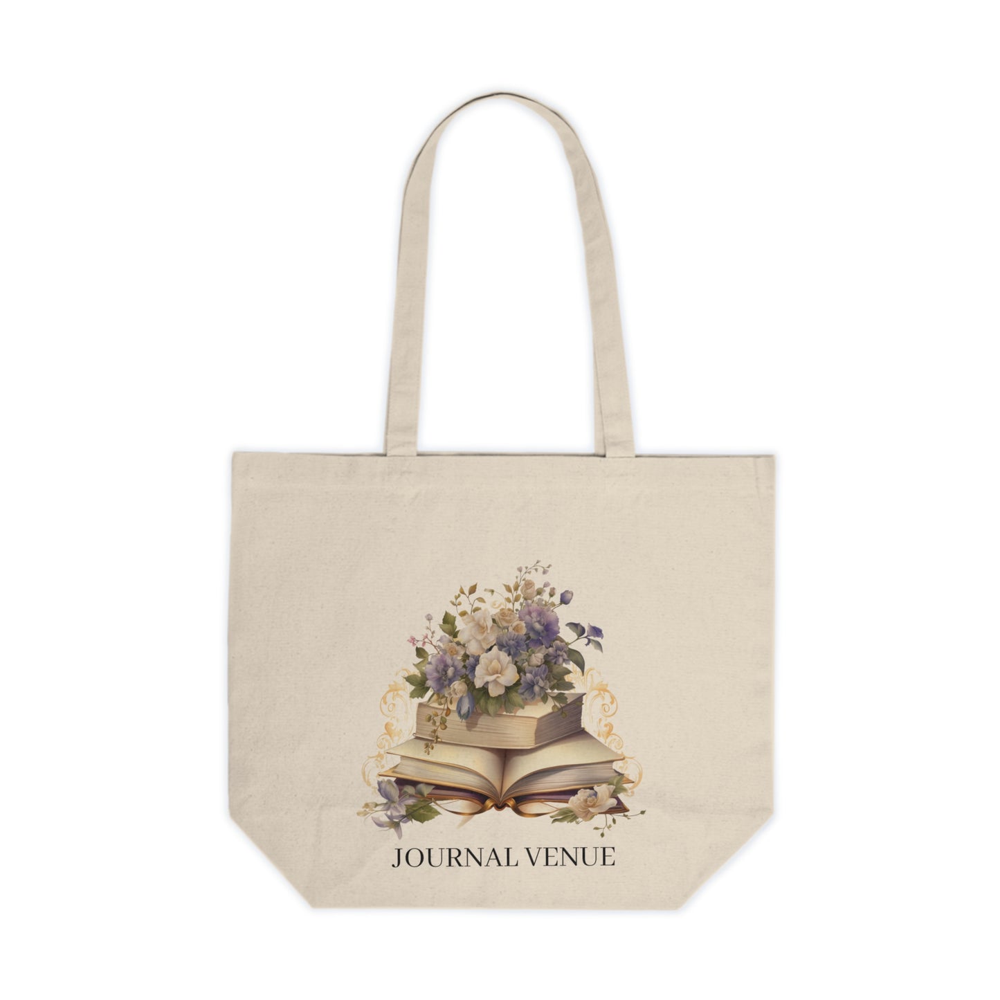 Cute Bookish  Shopping Tote Bag - JOURNAL VENUE