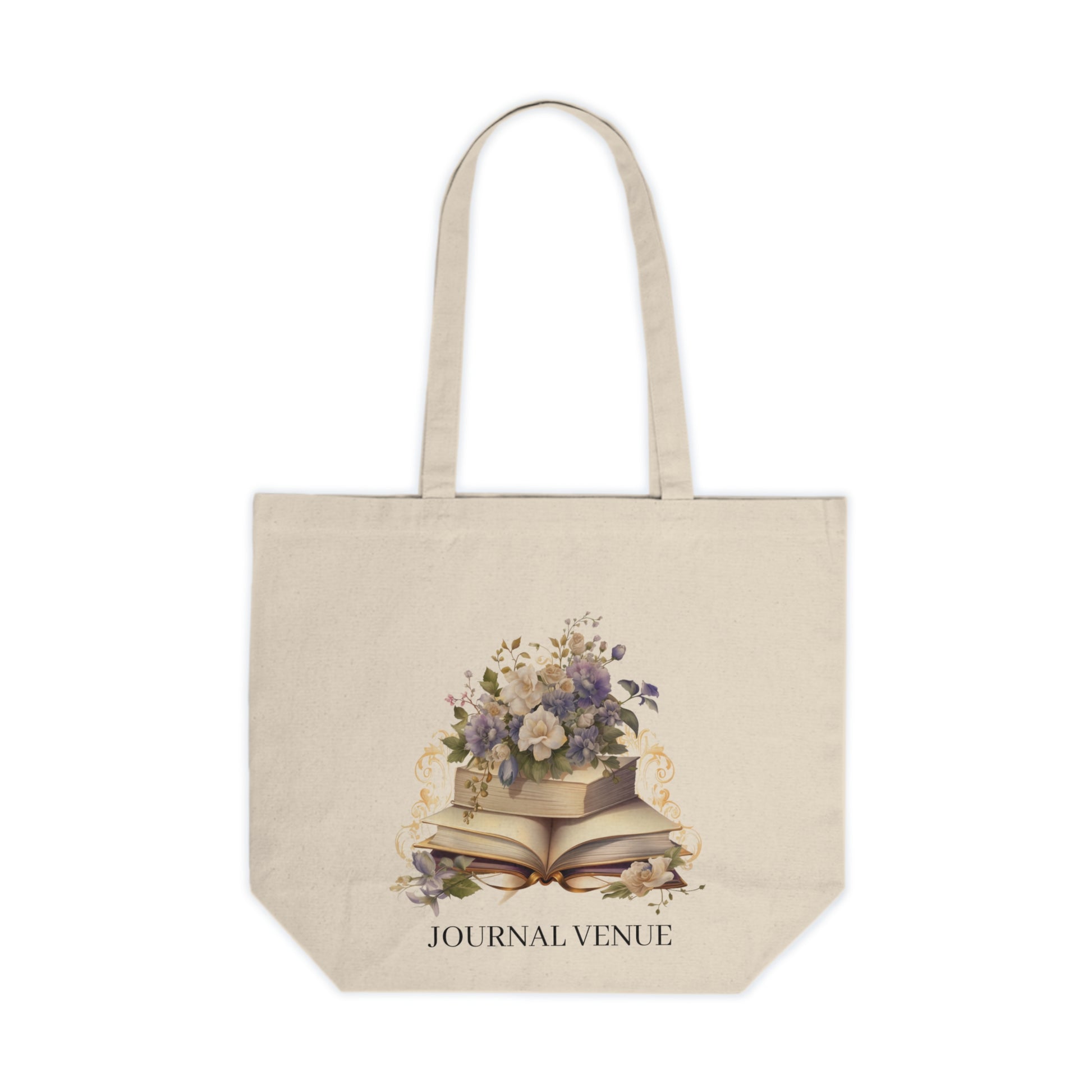 Cute Bookish  Shopping Tote Bag - JOURNAL VENUE