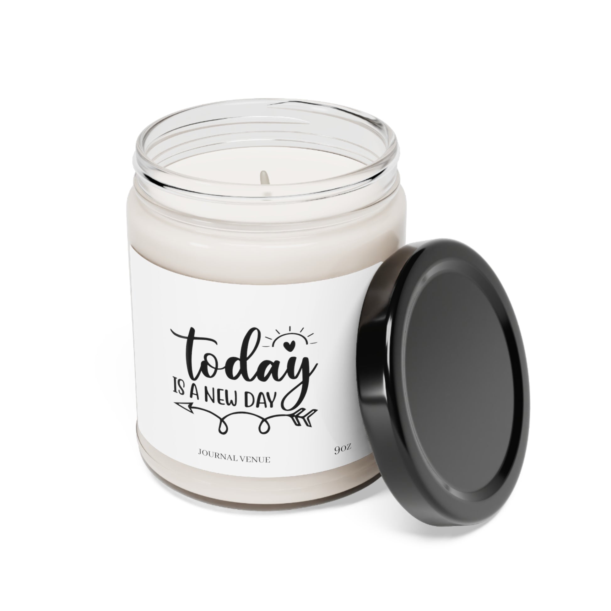 Today is a New Day Scented Soy Candle - JOURNAL VENUE