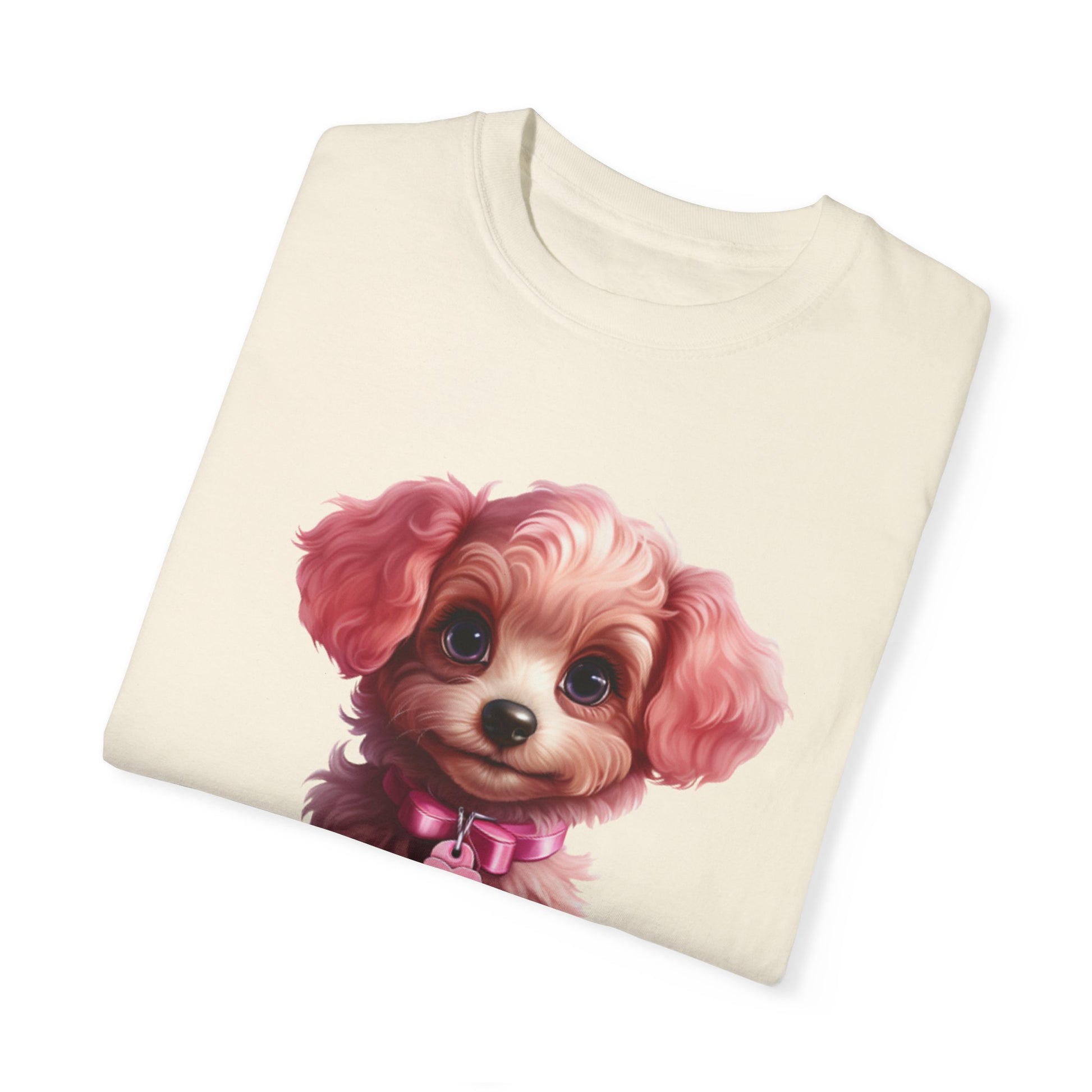 Pink Poodle Comfort Colors T-shirt - JOURNAL VENUE