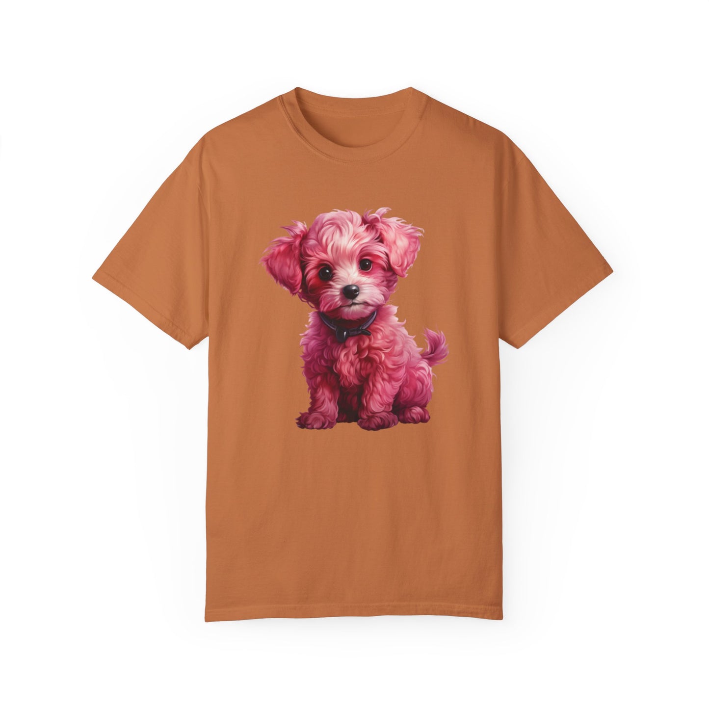 Cute Pink Poodle T-shirt - JOURNAL VENUE