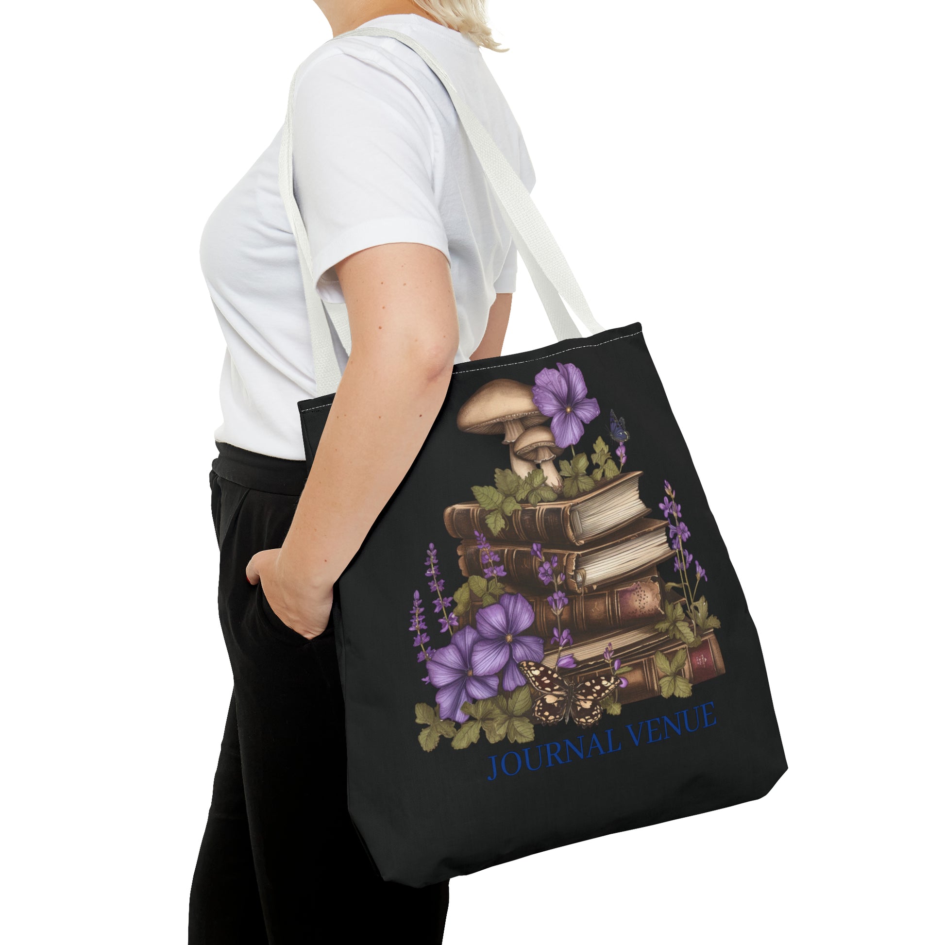 Bookworm Shopping Tote Bag - JOURNAL VENUE