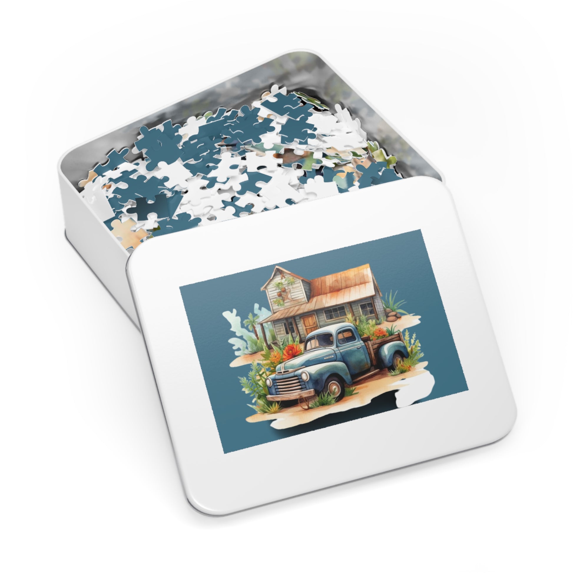 Farm House Truck Jigsaw Puzzle - JOURNAL VENUE