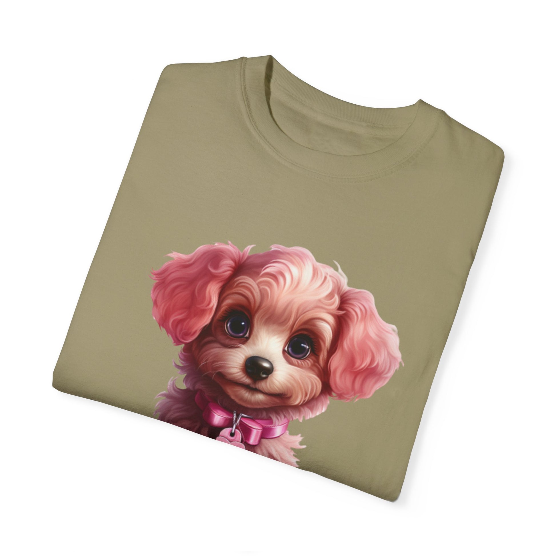 Pink Poodle Comfort Colors T-shirt - JOURNAL VENUE