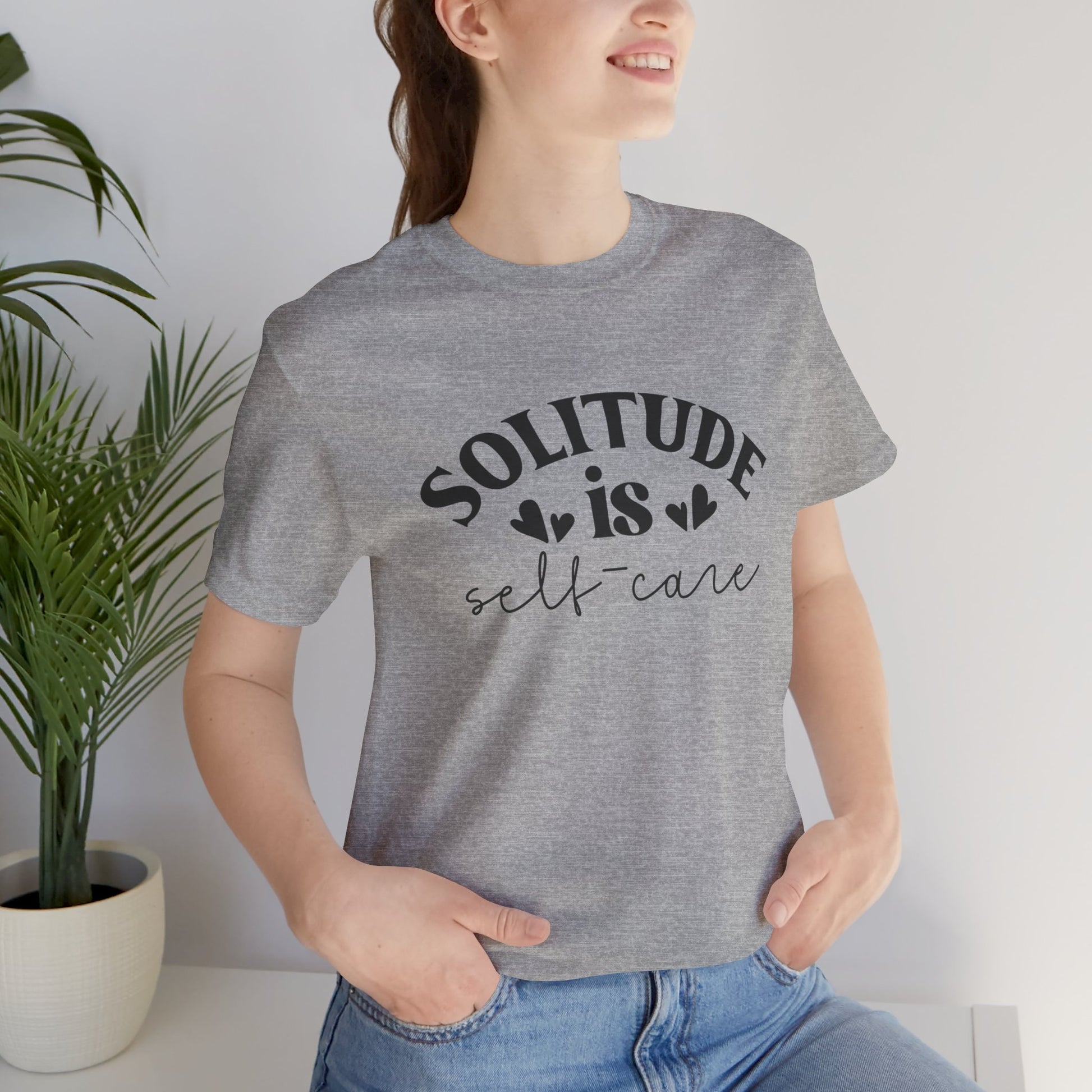 Solitude is Self Care T-Shirt - JOURNAL VENUE