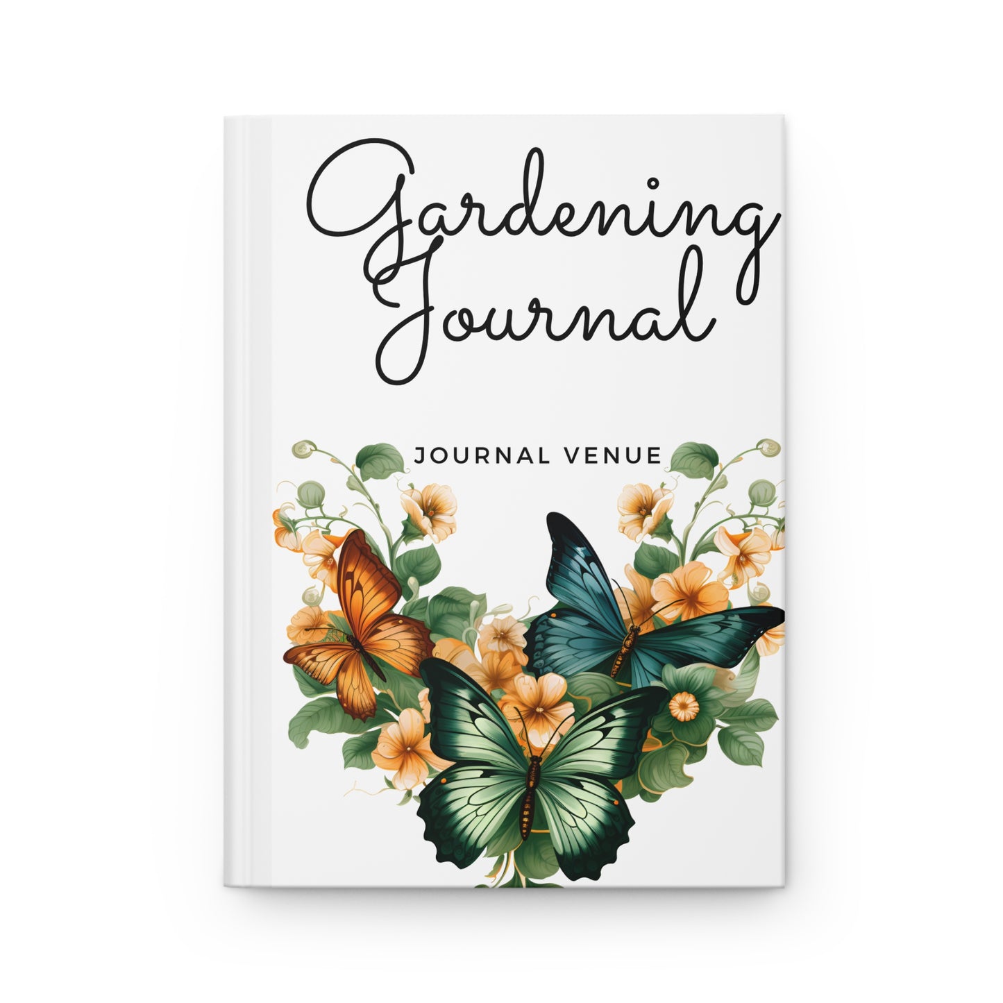 Cute Butterflies & Floral Garden Journal Planner  - JOURNAL VENUE