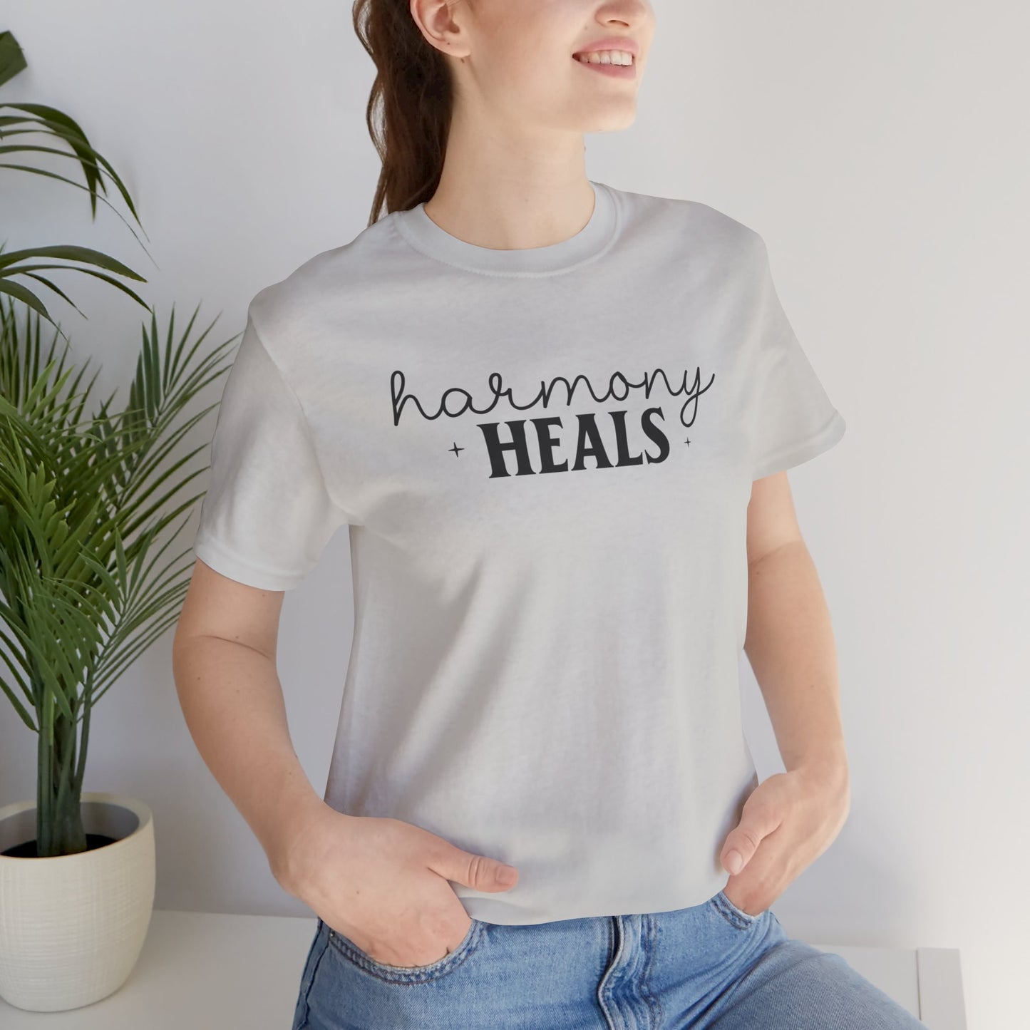 Harmony Heals Self Care Short Sleeve Tee