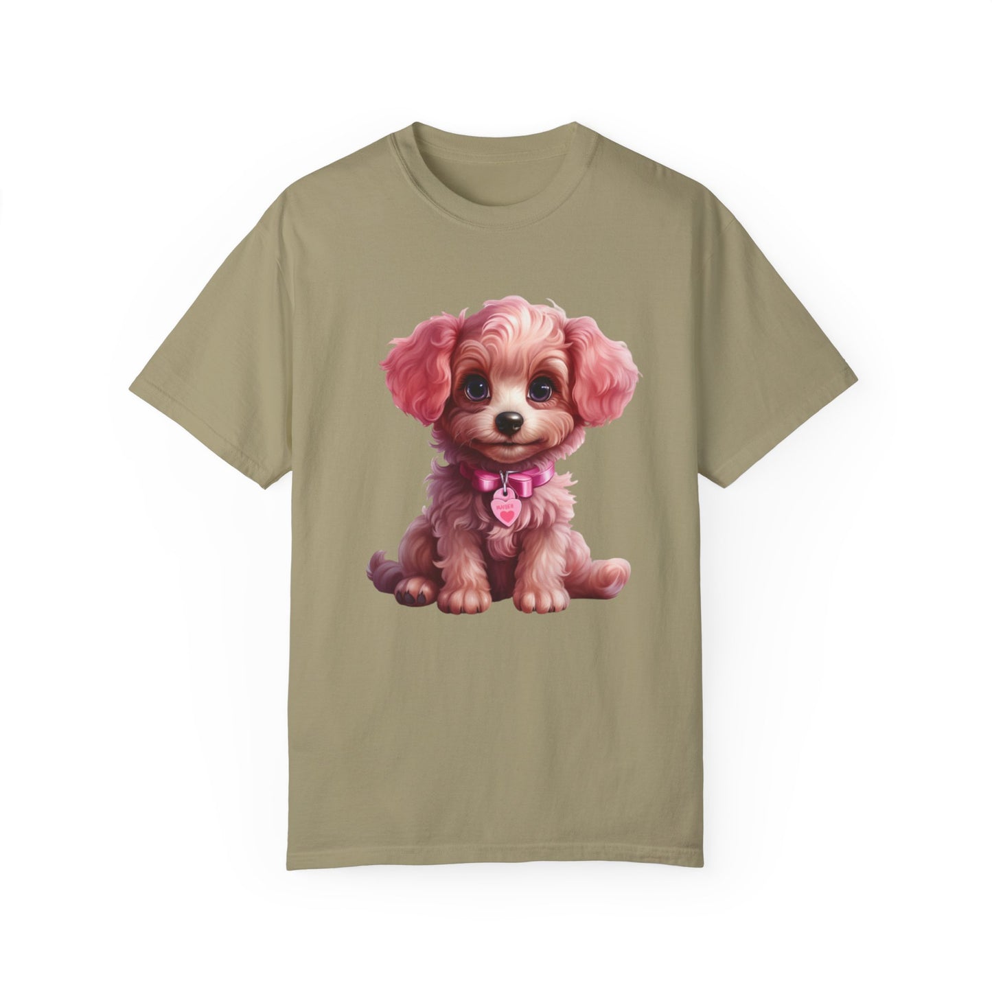 Pink Poodle Comfort Colors T-shirt - JOURNAL VENUE