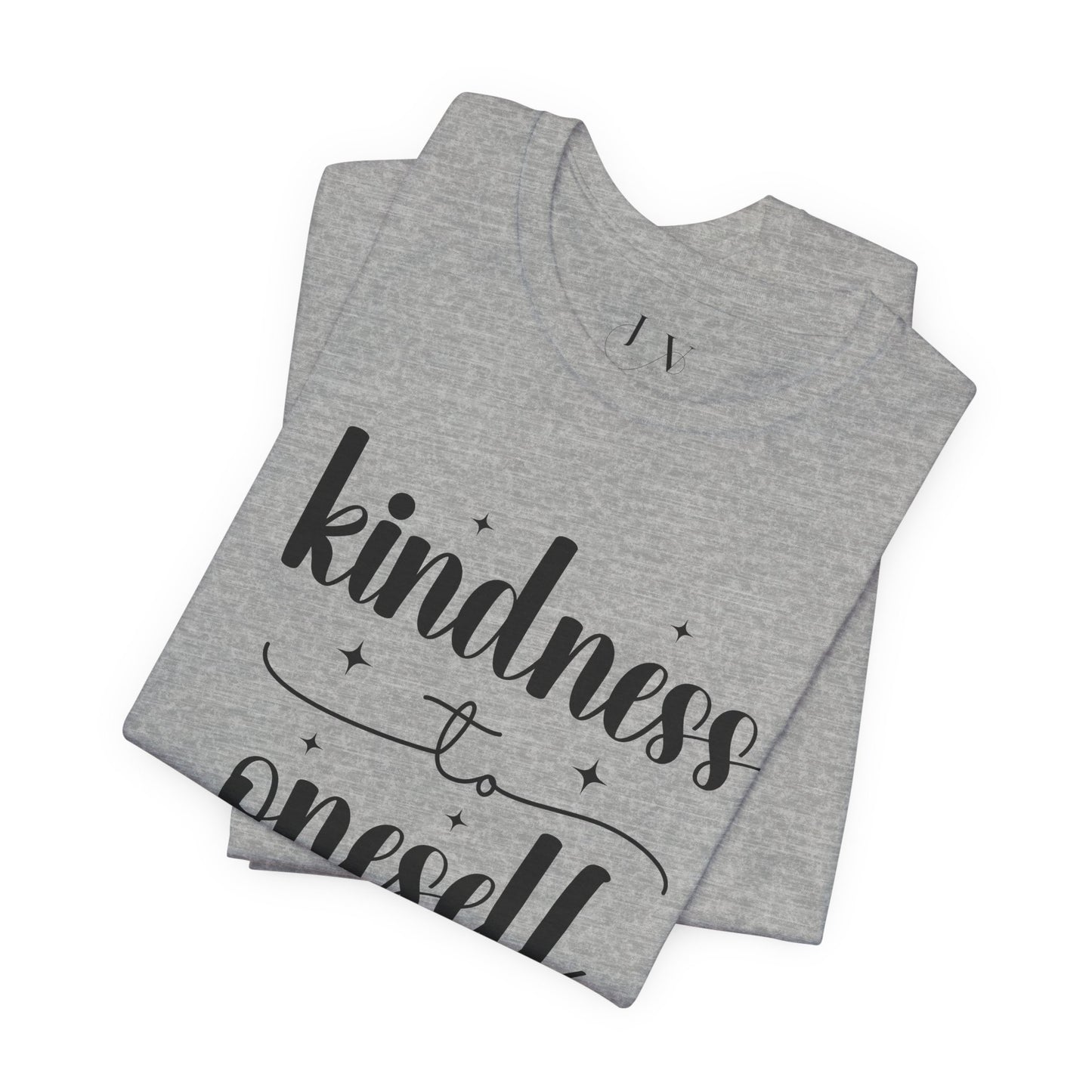 Kindness To Oneself Short Sleeve T-Shirt - JOURNAL VENUE