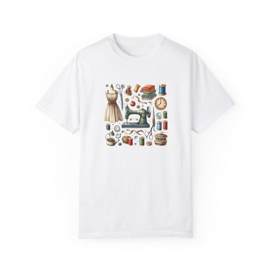 Vintage Fashion Sewing T-shirt - JOURNAL VENUE