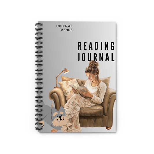 Reading Journal Planner Notebooks For Bookworms - JOURNAL VENUE