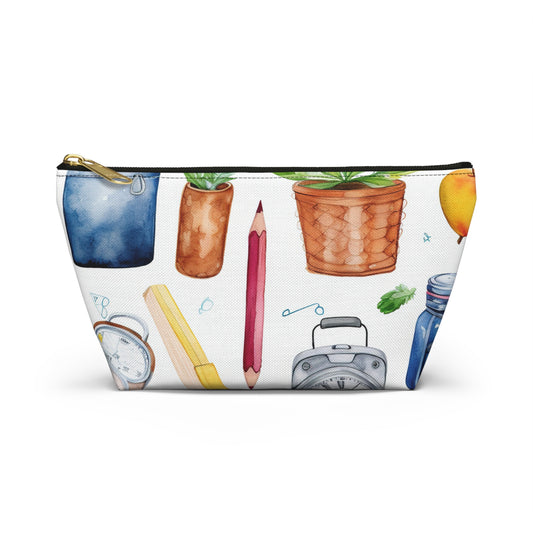 Back To School Accessory Pouch w T-bottom - JOURNAL VENUE