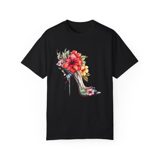 Floral Heel Vintage T-shirt - JOURNAL VENUE