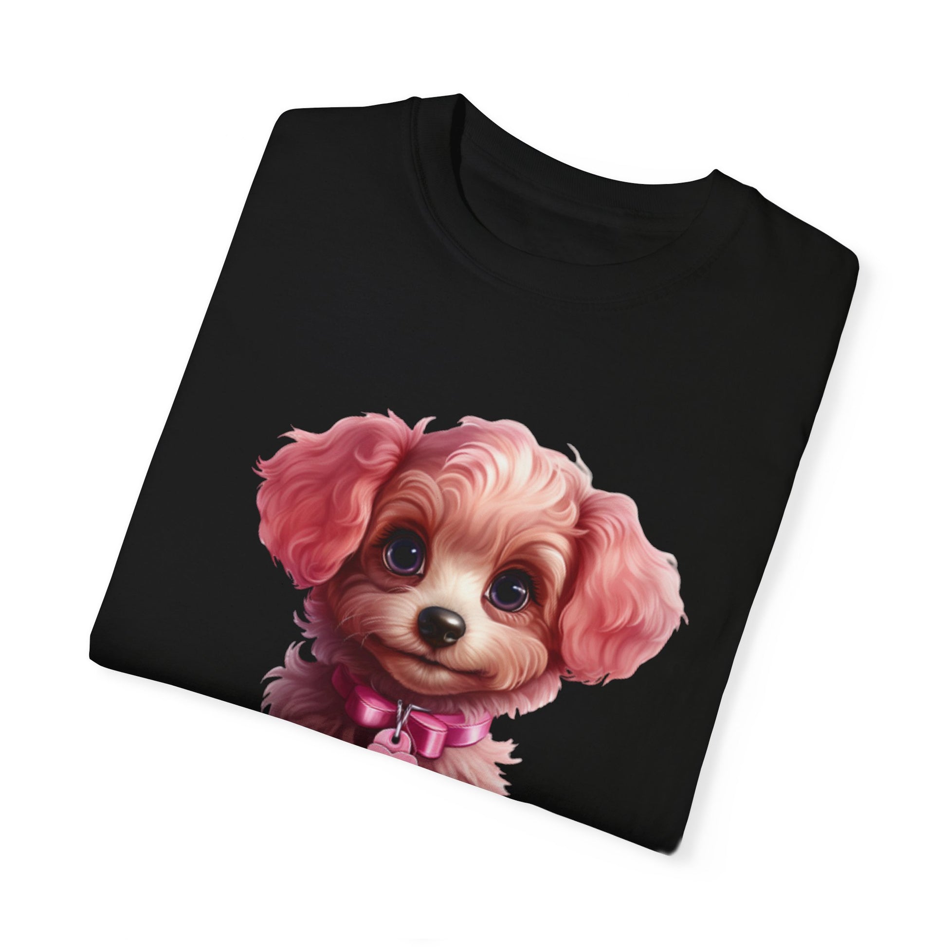 Pink Poodle Comfort Colors T-shirt - JOURNAL VENUE