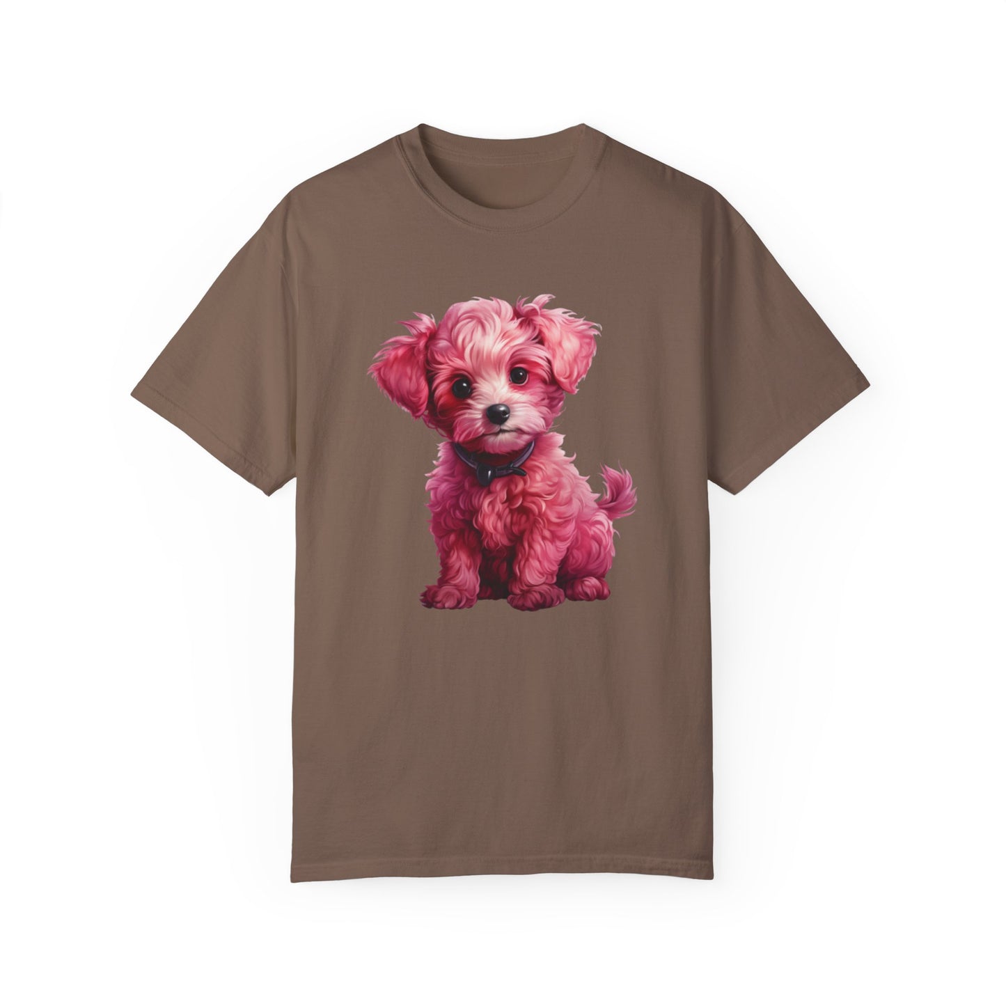 Cute Pink Poodle T-shirt - JOURNAL VENUE