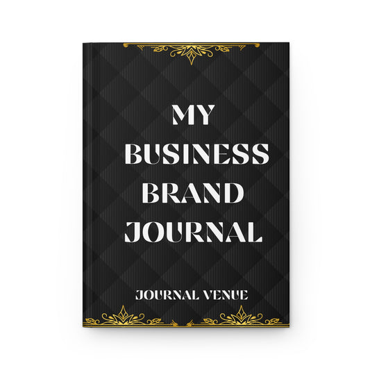 My Business Brand Journal Hardcover - JOURNAL VENUE