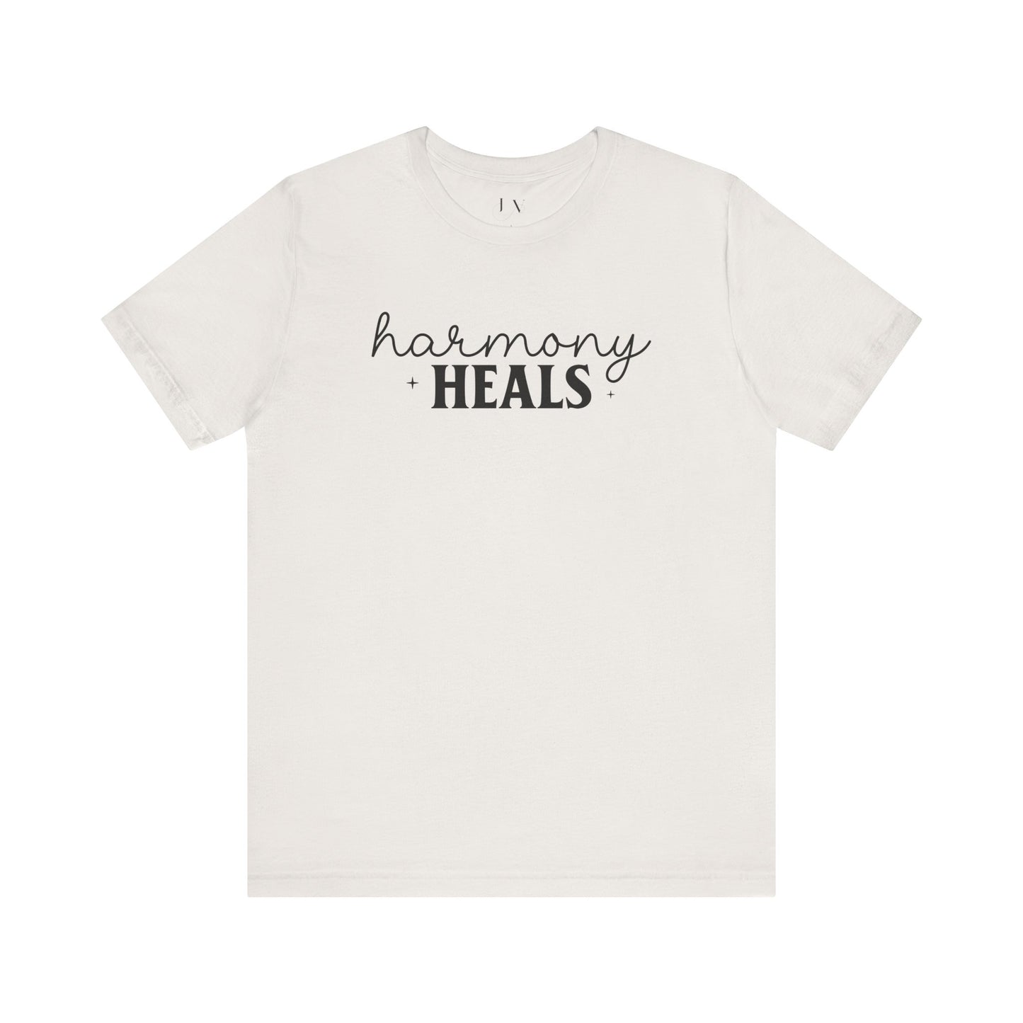 Harmony Heals Self Care Short Sleeve Tee - JOURNAL VENUE