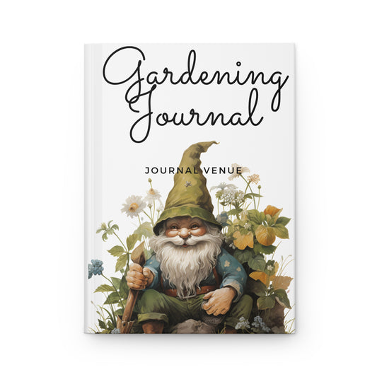 Gnome Vegetable Garden Journal- JOURNAL VENUE