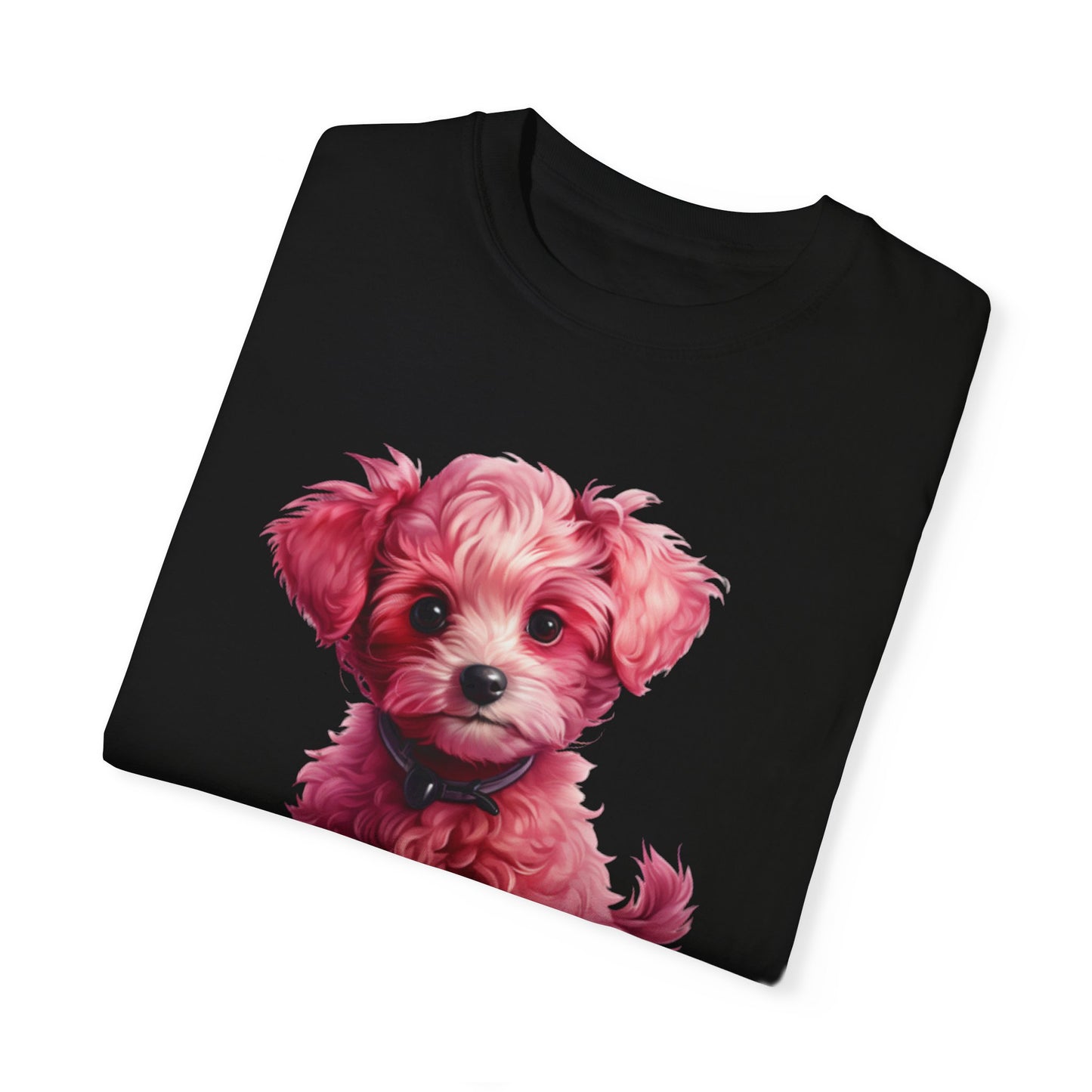 Cute  Pink Poodle T-shirt