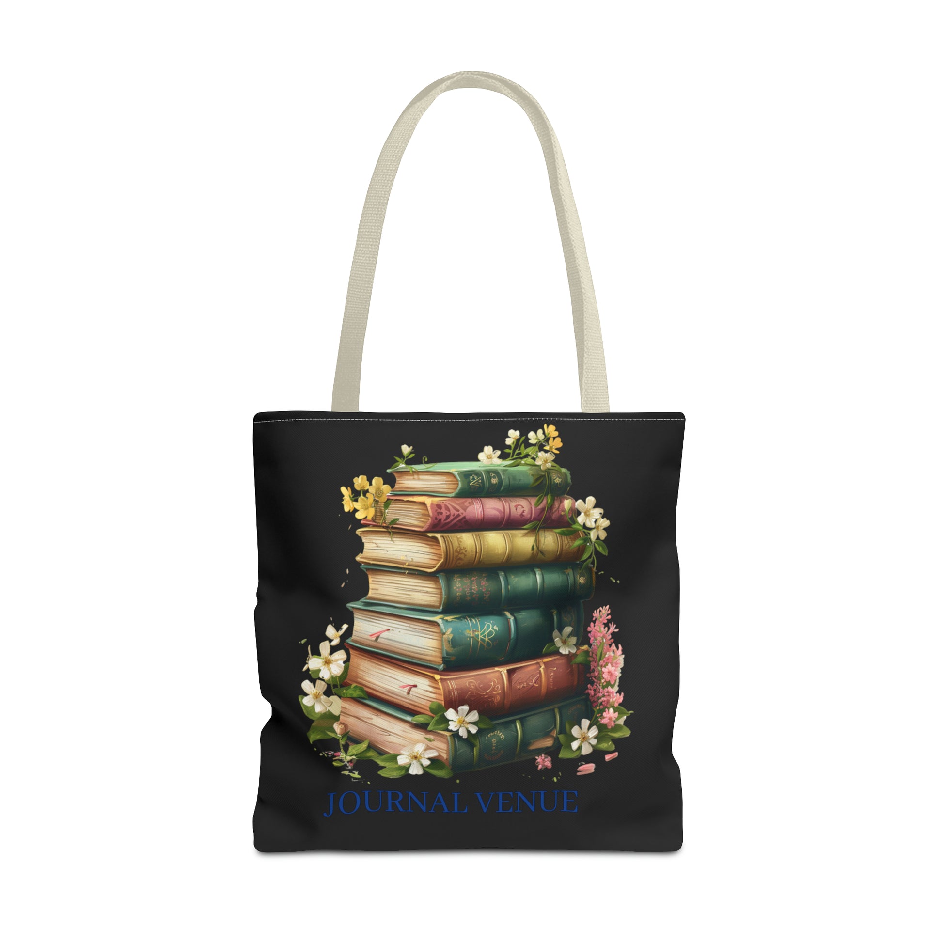 Cute Bookworm Tote Bag - JOURNAL VENUE