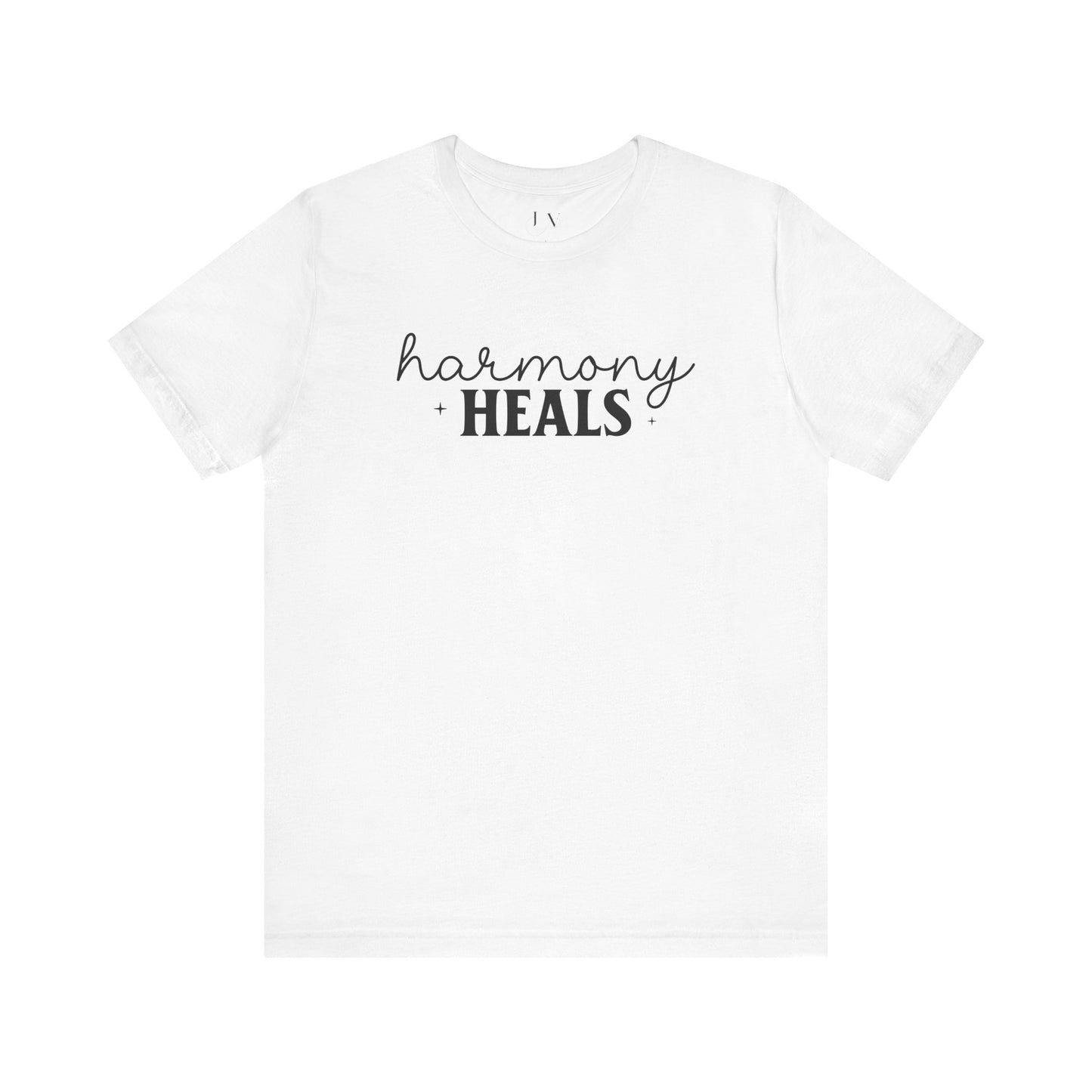 Harmony Heals Self Care Short Sleeve Tee - JOURNAL VENUE