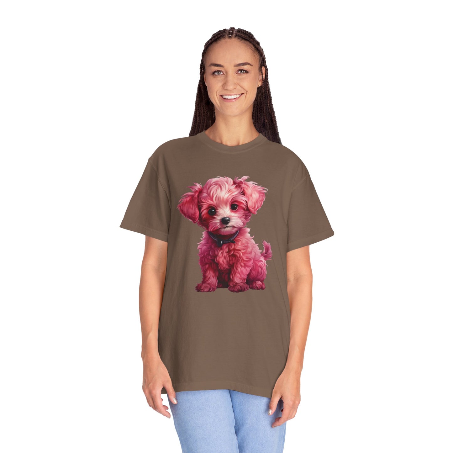 Cute  Pink Poodle T-shirt