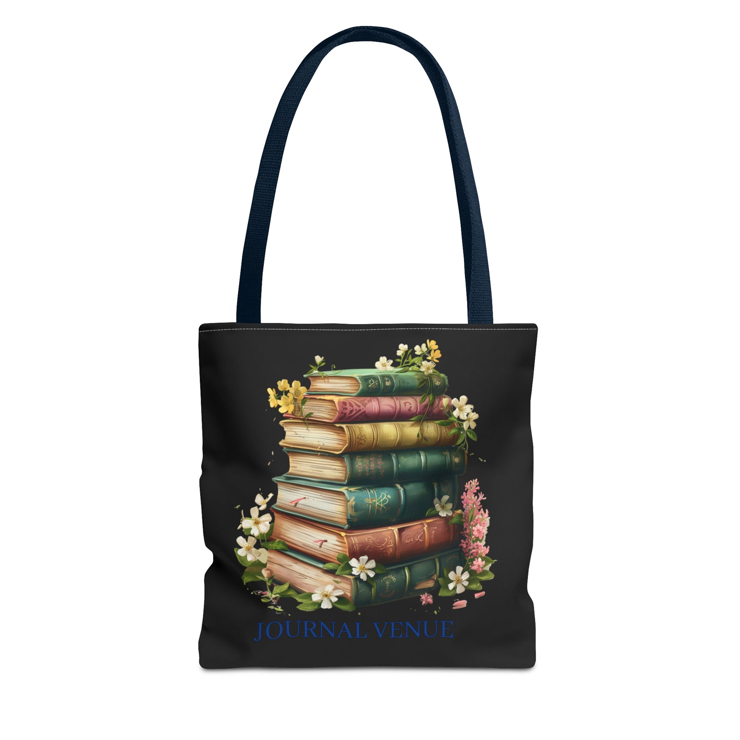 Cute Bookworm Tote Bag - JOURNAL VENUE