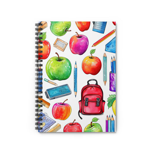 Back To School Spiral Notebook  - JOURNAL VENUE