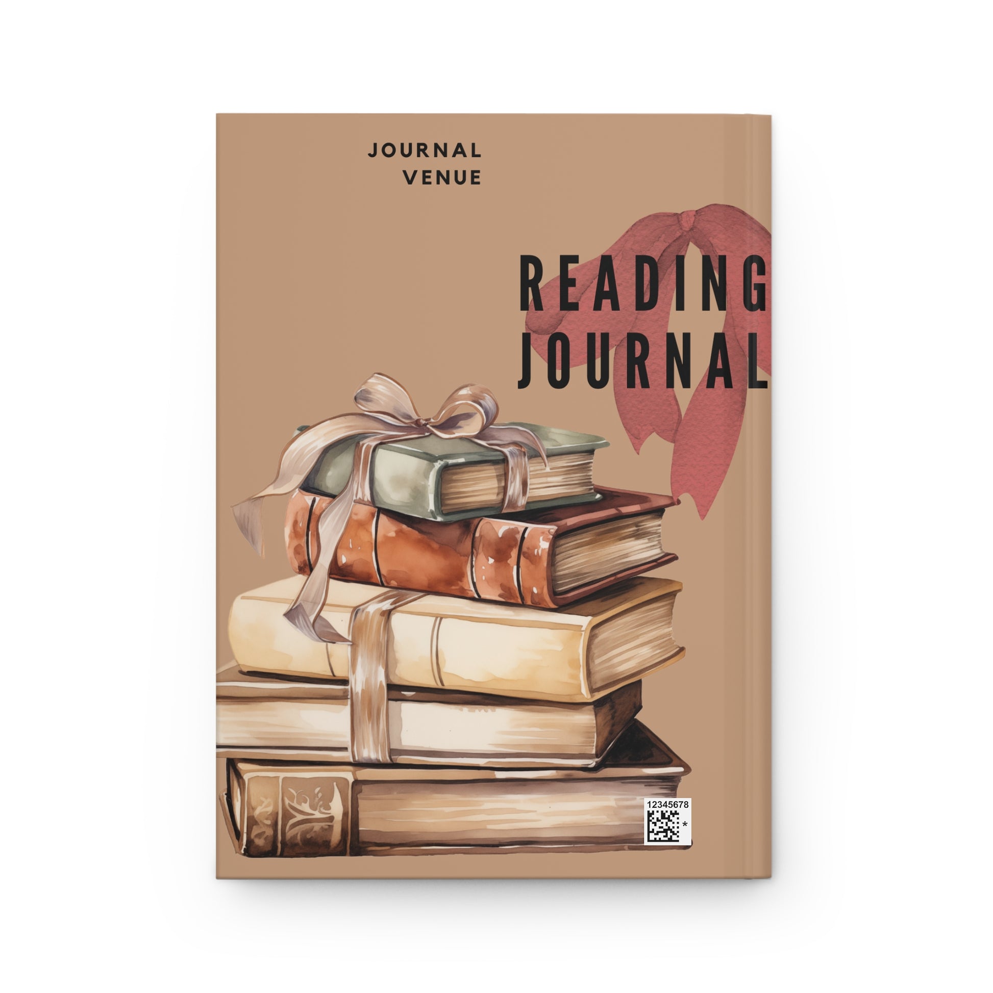 Hardcover Covered Matte Reading Notebooks Journals - JOURNAL VENUE