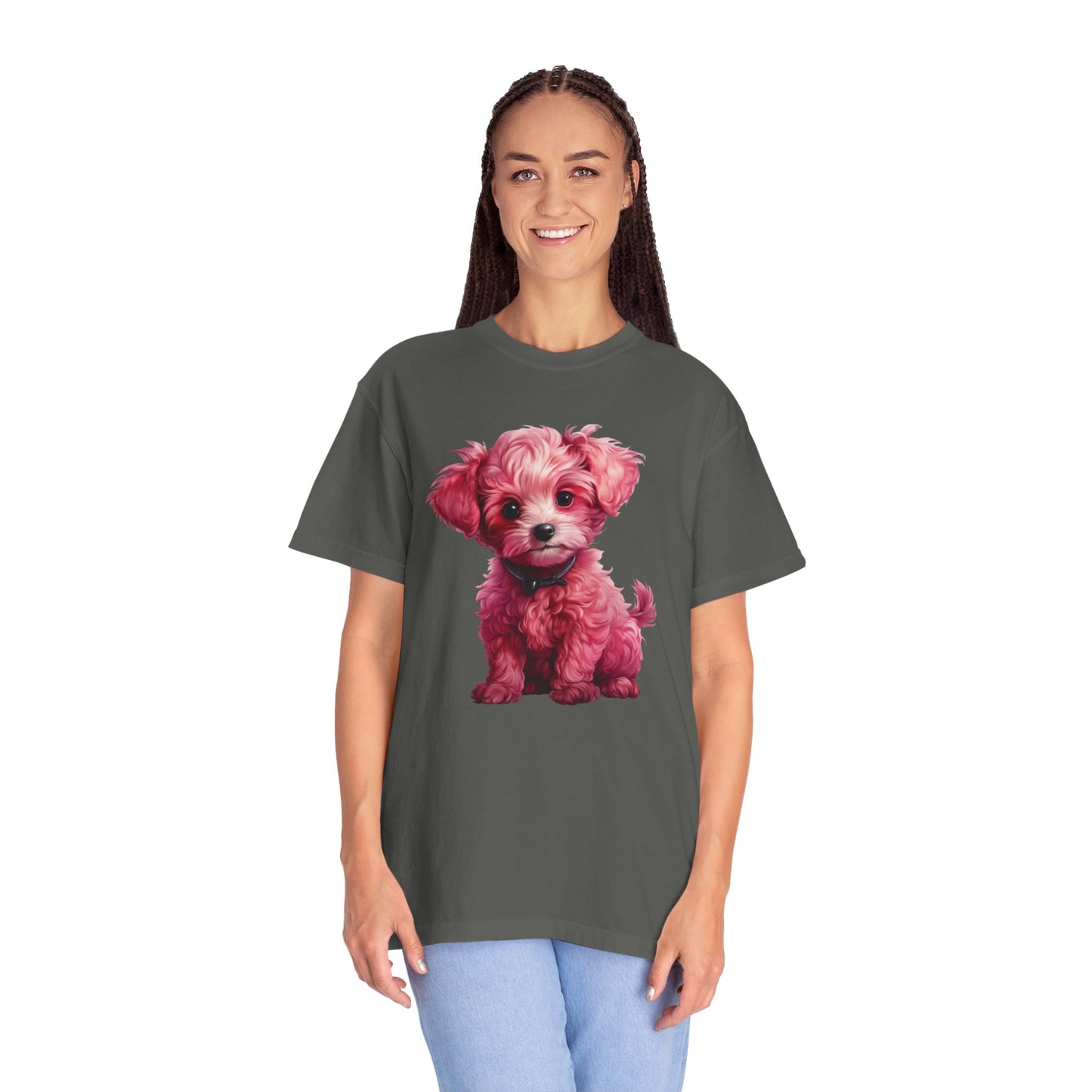 Cute  Pink Poodle T-shirt