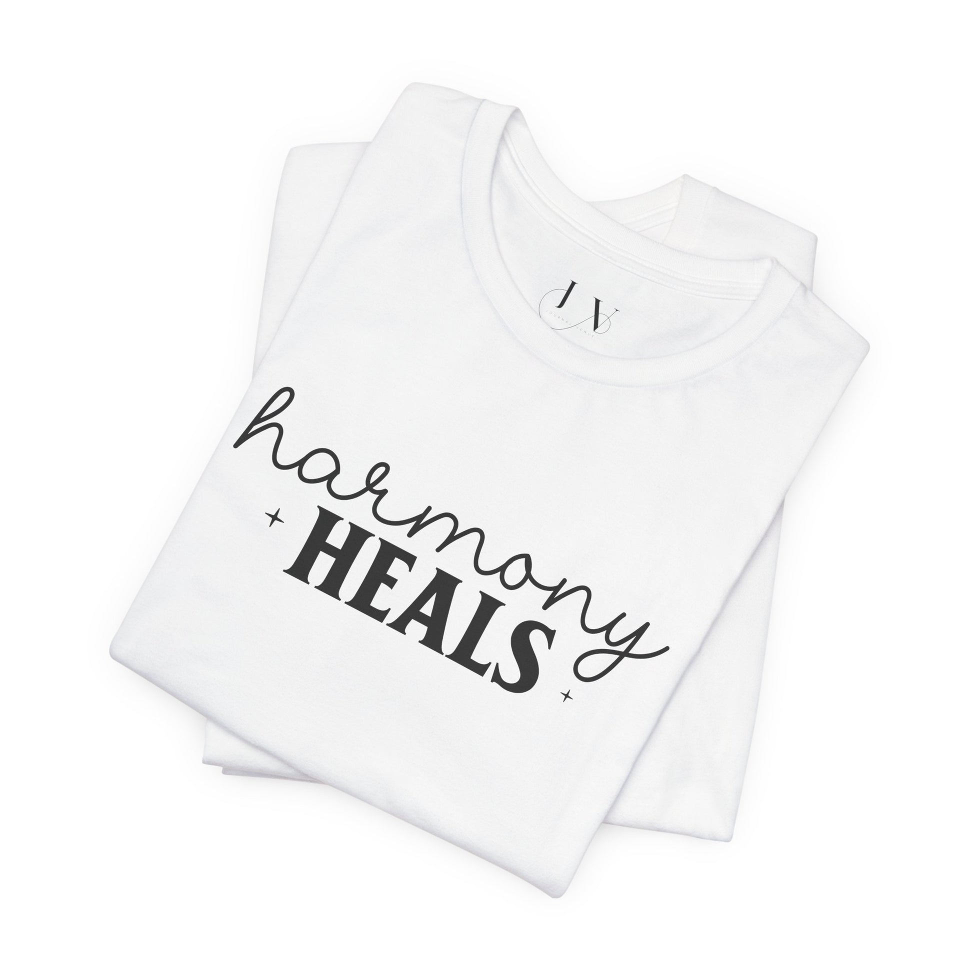 Harmony Heals Short Sleeve T Shirt - JOURNAL VENUE