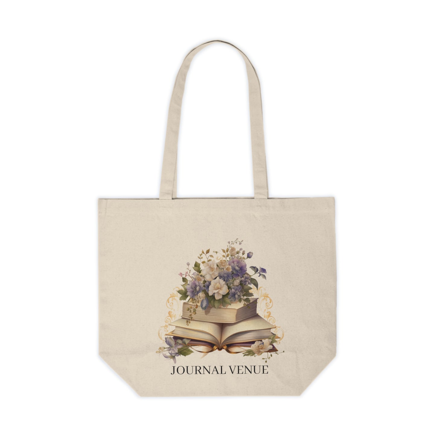 Cute Bookish  Shopping Tote Bag - JOURNAL VENUE