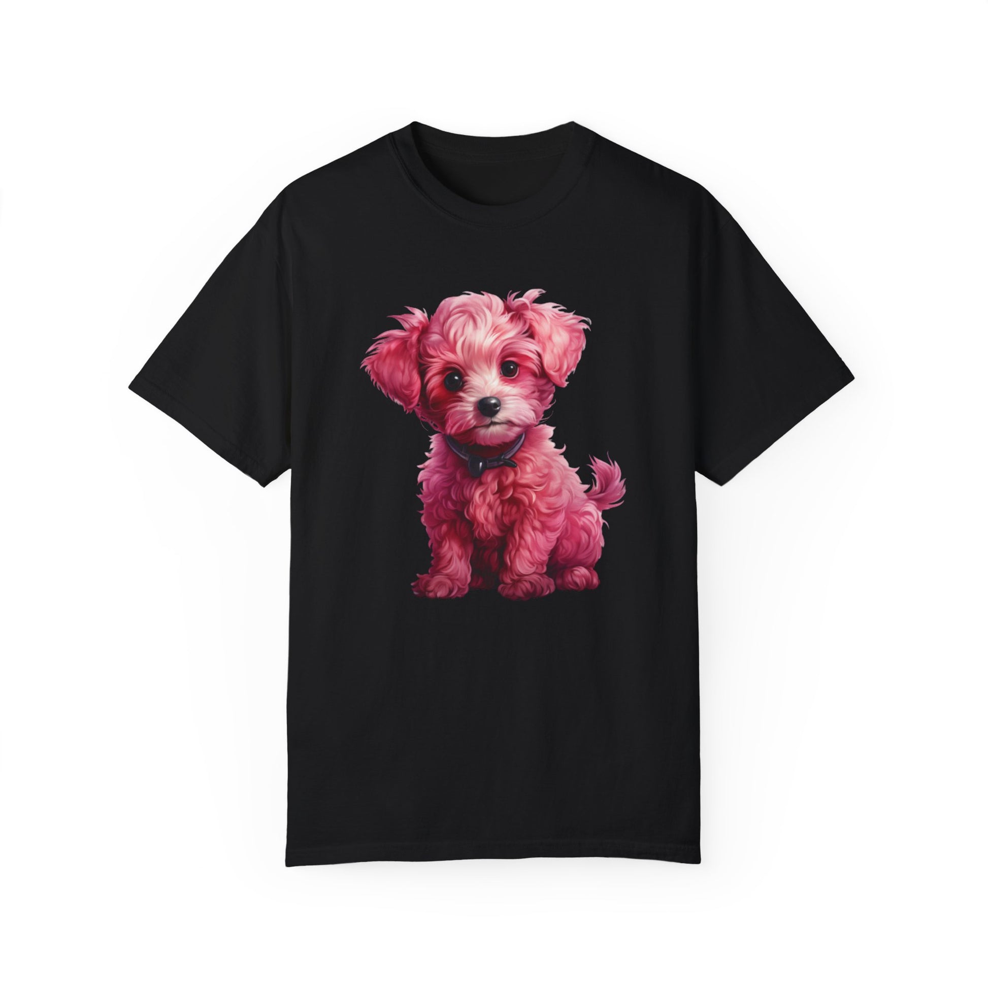 Cute Pink Poodle T-shirt - JOURNAL VENUE