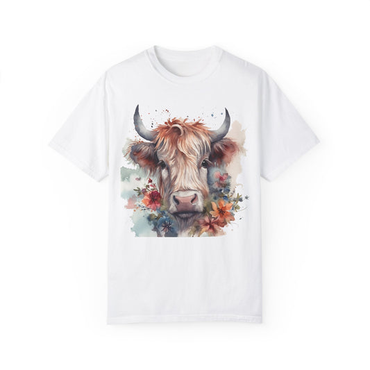 Vintage Baby Highland Cow Graphic T-shirt -- JOURNAL VENUE