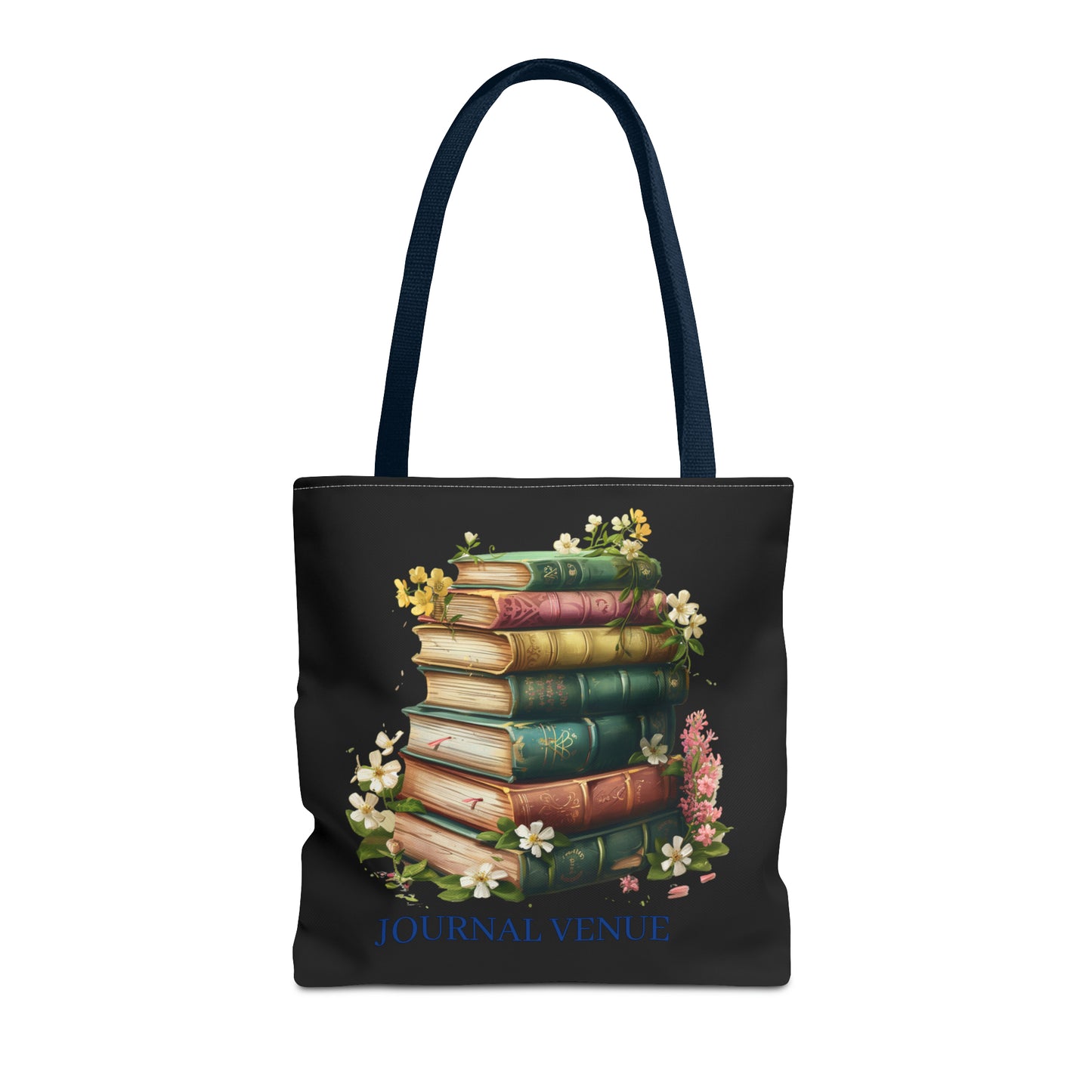 Cute Bookworm Tote Bag - JOURNAL VENUE