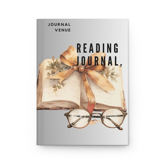 Hardcover Matte Reading Notebooks Journals - JOURNAL VENUE