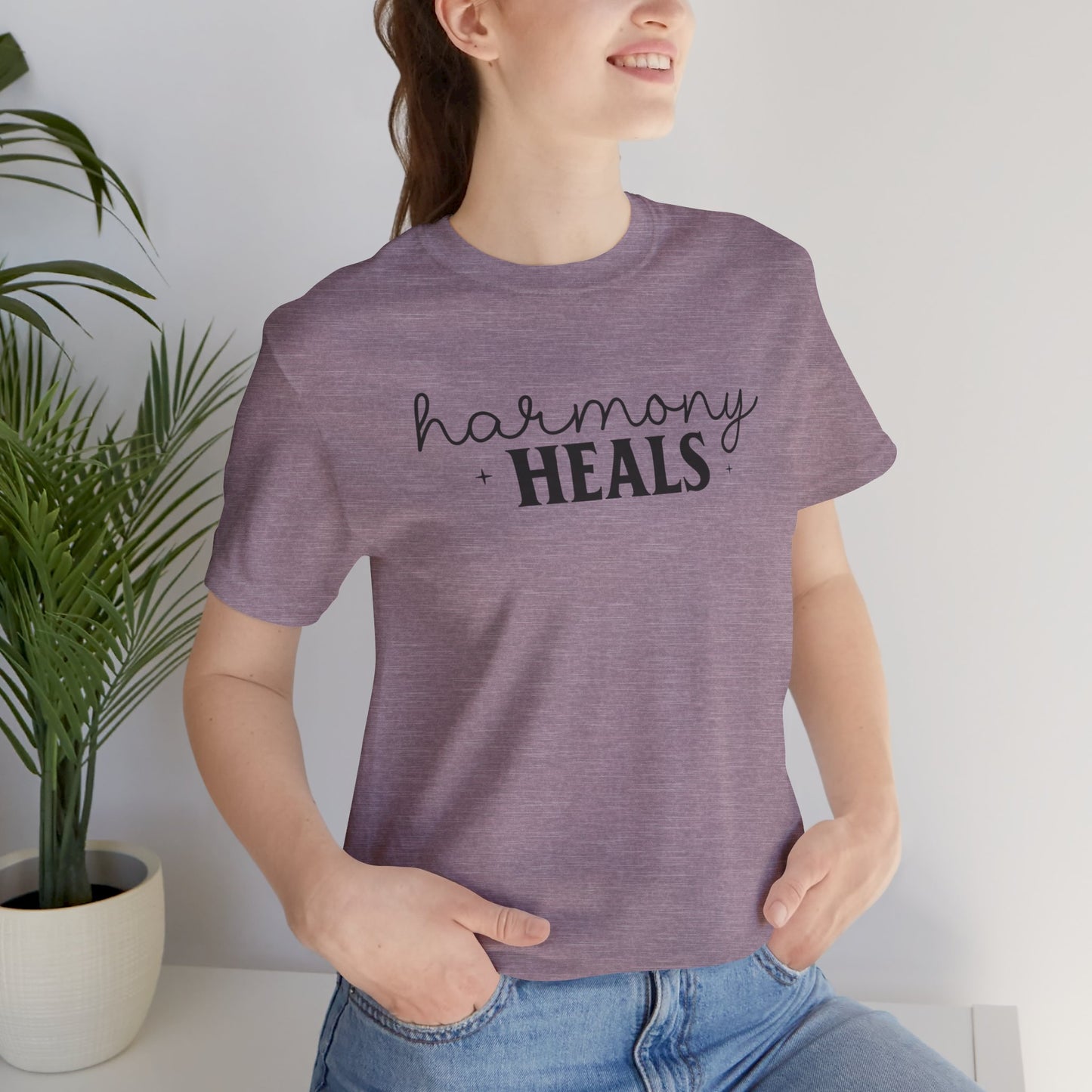 Harmony Heals Self Care Short Sleeve Tee