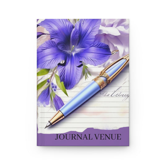 Vintage-style Shabby Chic Pen Journal - JOURNAL VENUE