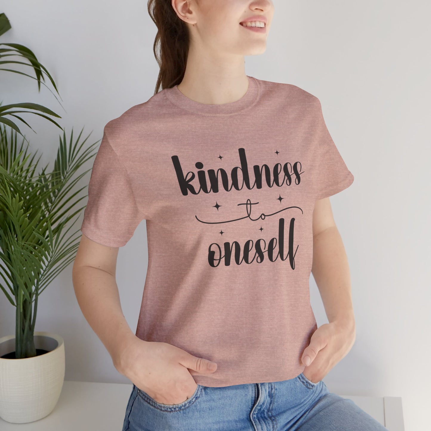 Kindness To Oneself Short Sleeve T-Shirt