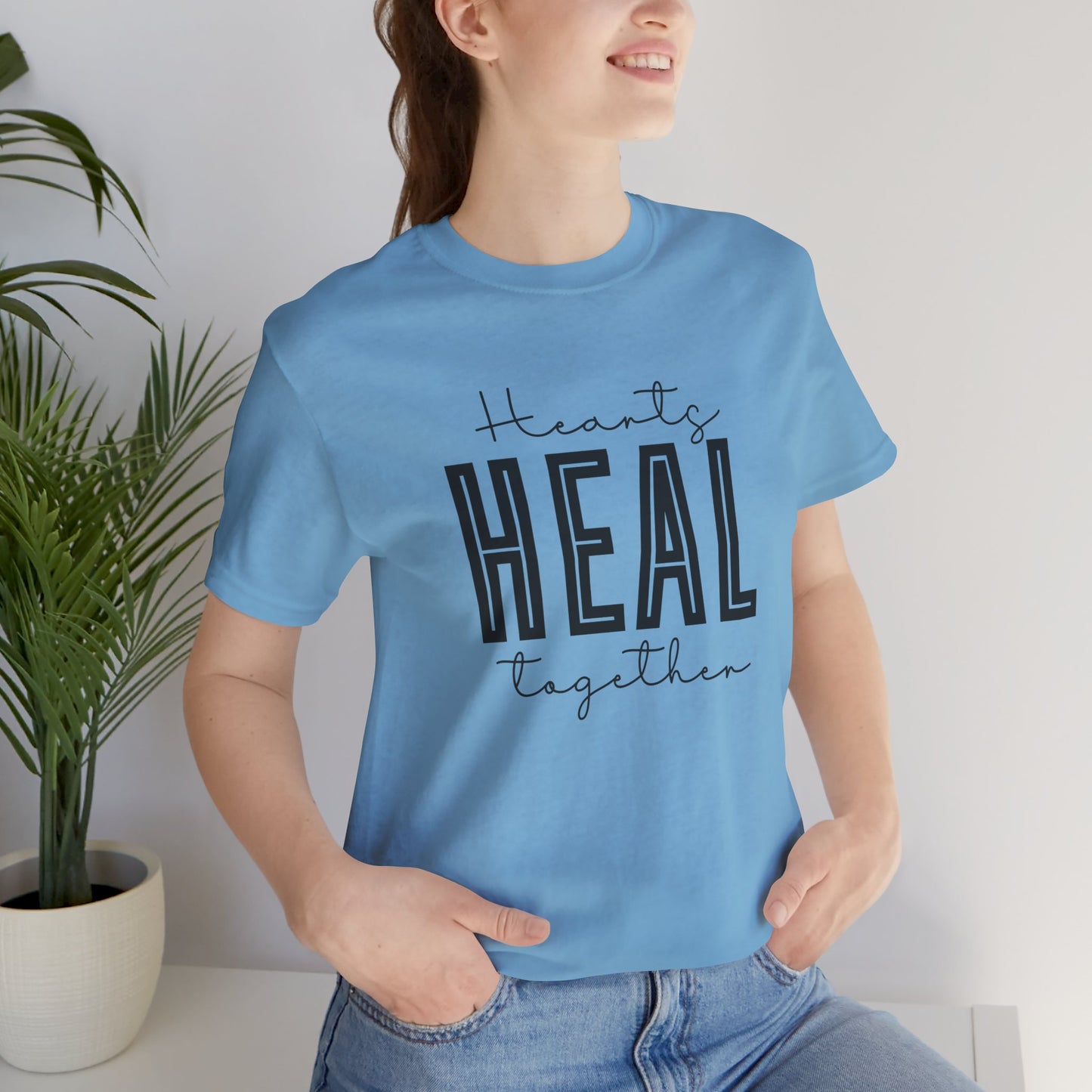 Hearts Heal Together Short Sleeve T-Shirt