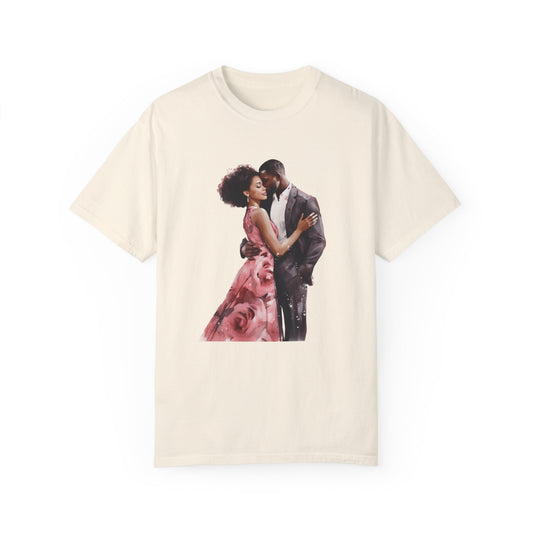 Vintage Valentine Lovers  Unisex T-shirt - JOURNAL VENUE