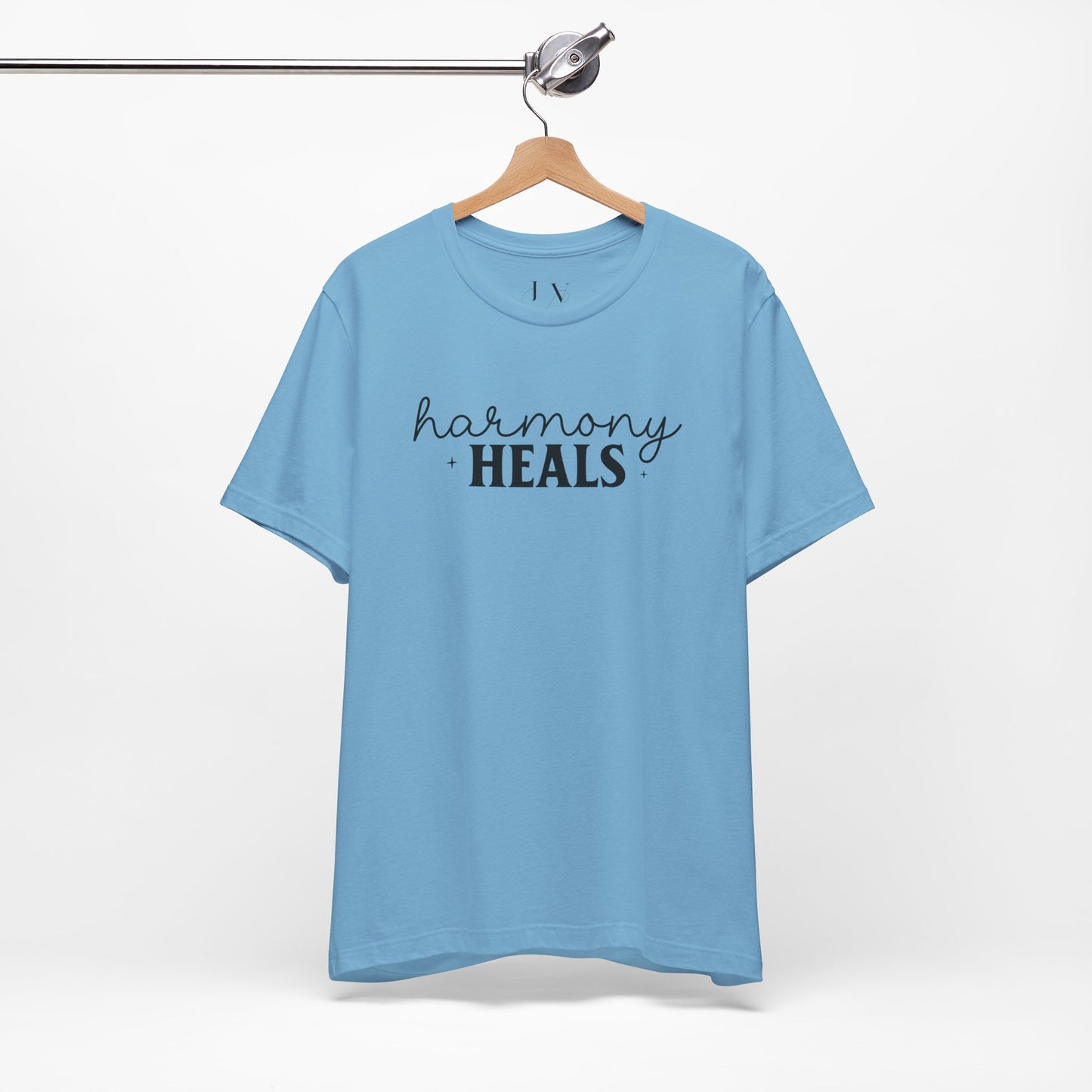 Harmony Heals Self Care Short Sleeve Tee - JOURNAL VENUE