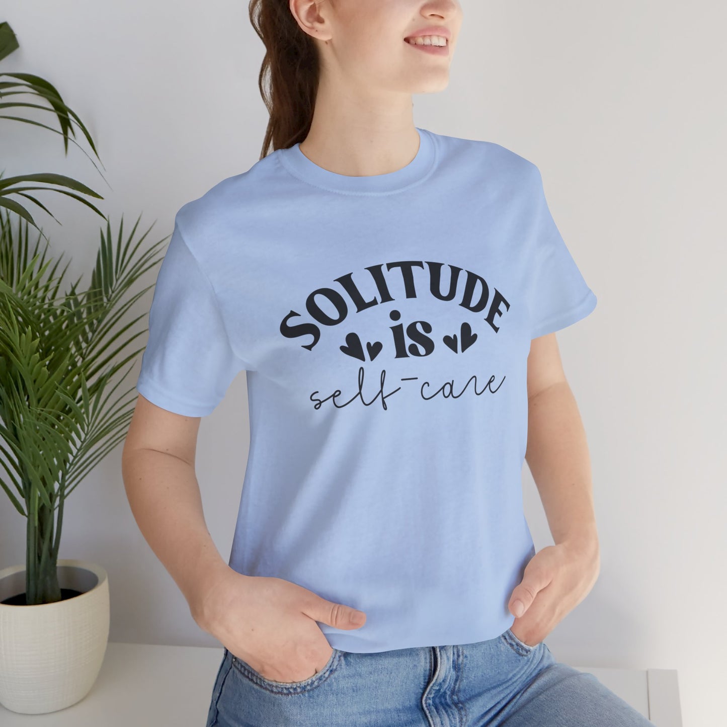 Solitude is Self Care T-Shirt - JOURNAL VENUE