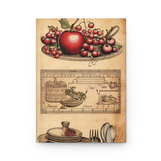 Vintage Recipe Scrapbook Hardcover Journal - JOURNAL VENUE