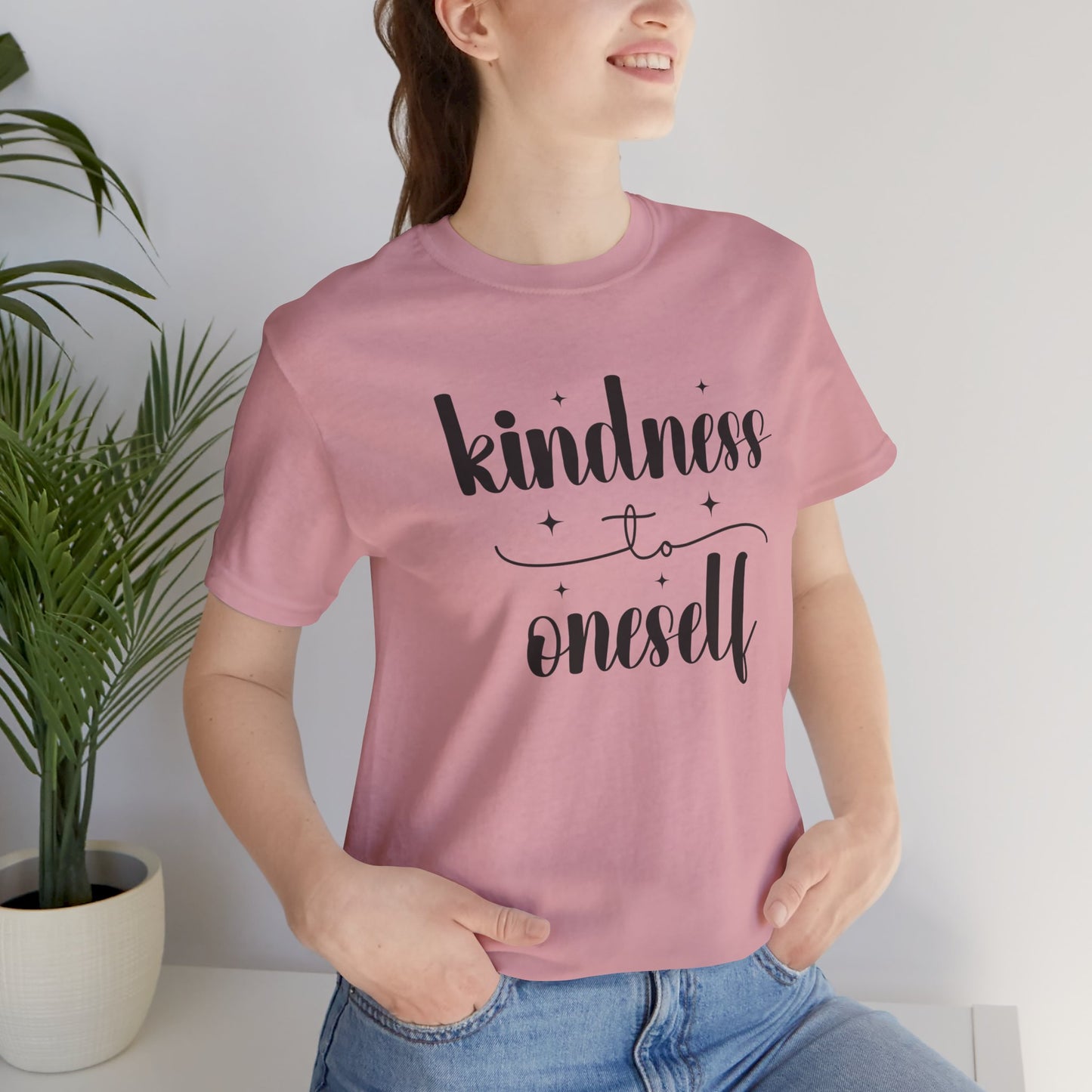 Kindness To Oneself Short Sleeve T-Shirt