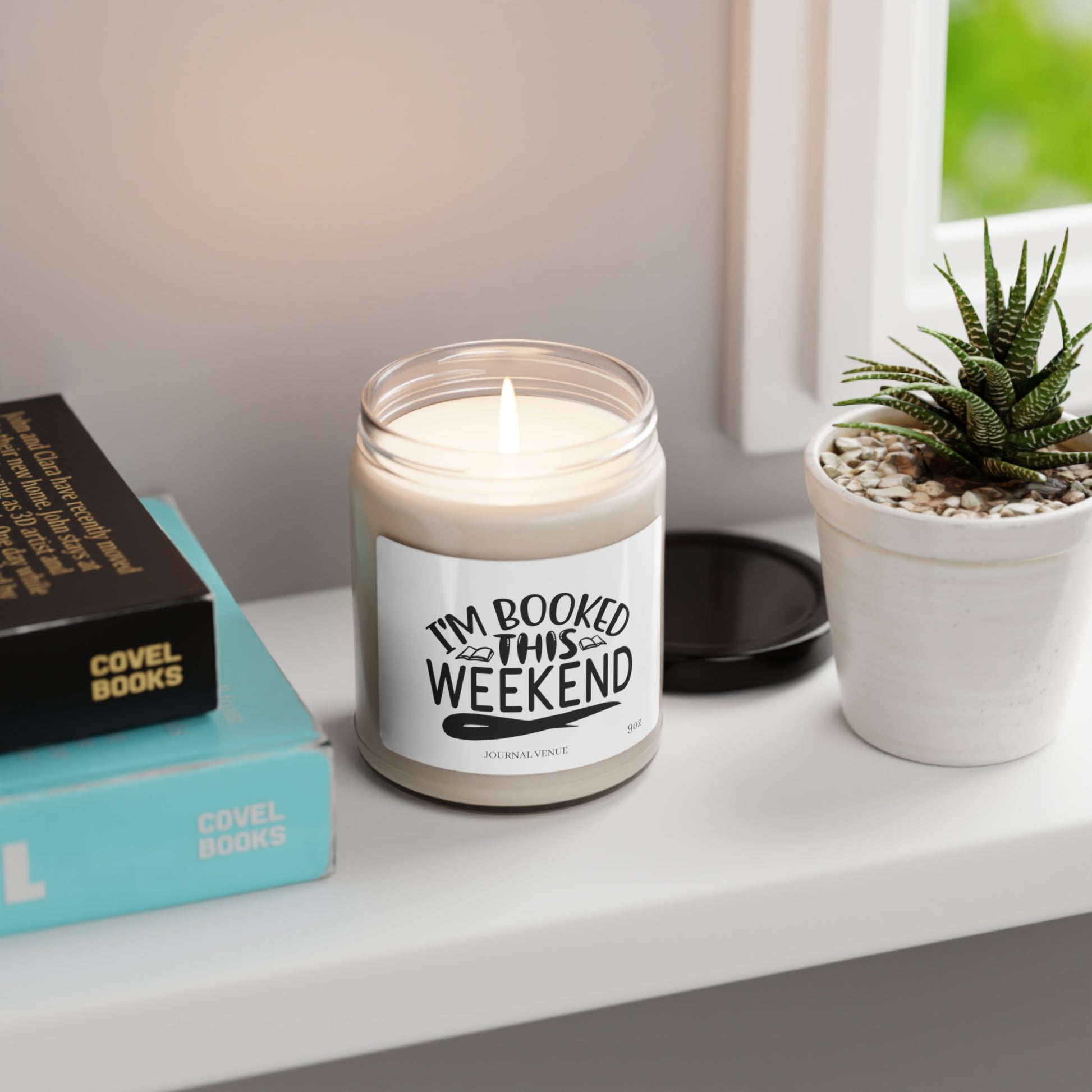 Booked This Weekend  Scented Soy Candle - JOURNAL VENUE